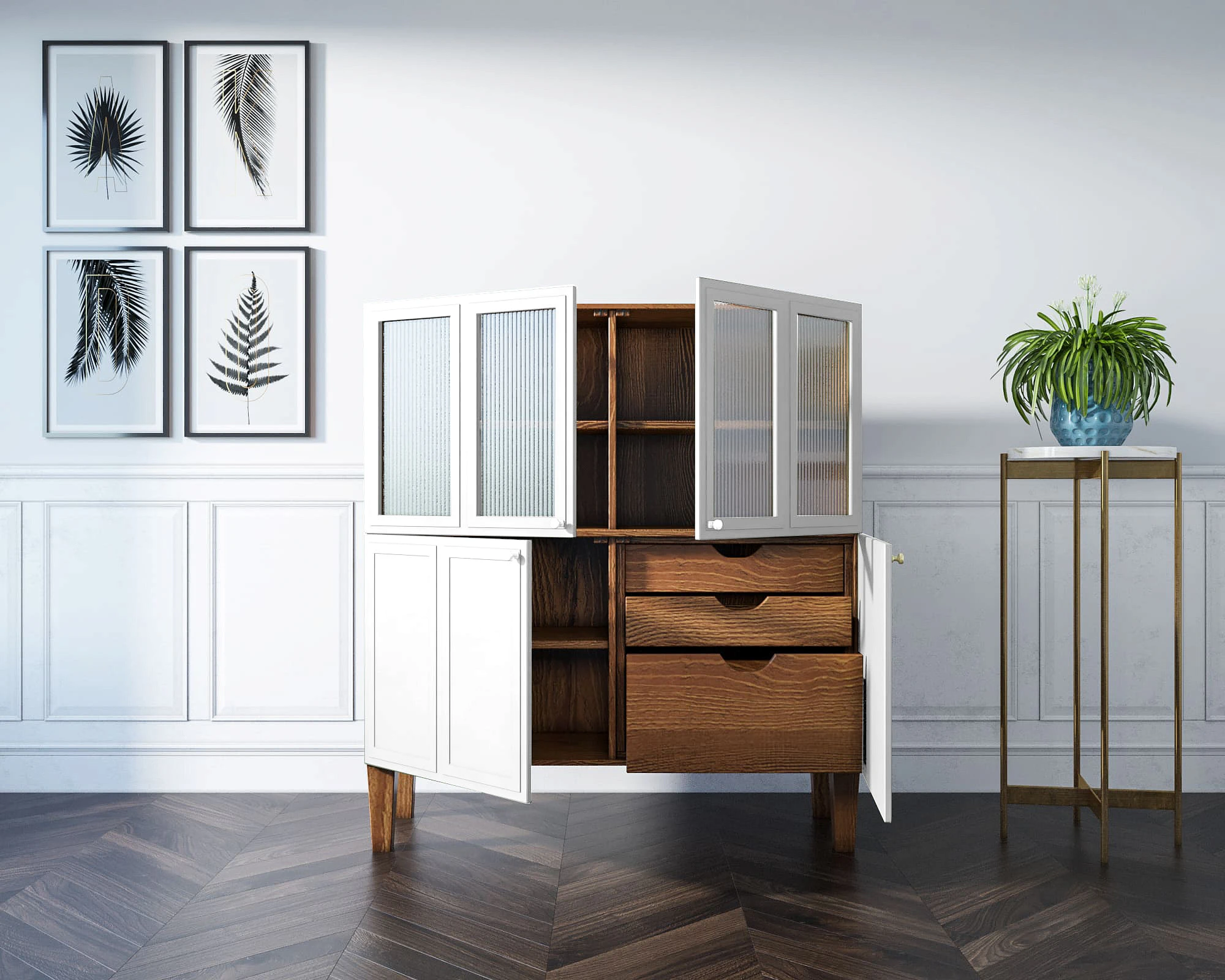 заказать стильные Буфет "Andersen" арт AN05WH