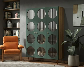красивый Шкаф трехстворчатый ROSA арт. R12 в интернет-магазине