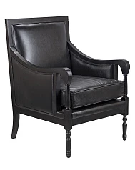 заказать Классическое кресло Colin Black Leather в интернет-магазине