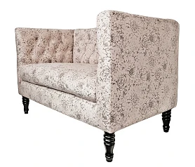 фото Диван Rose Beige Flower в интерьере