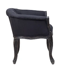 Низкое кресло Kandy Black Old