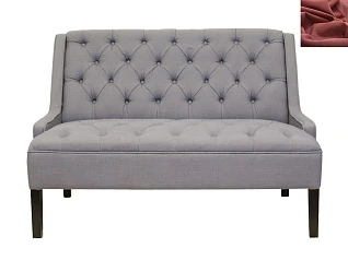 стильный Американский диван Sommet красный на заказ