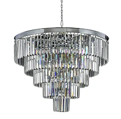 купить красивые Люстра Odeon 5 Rings Chrome в интернет-магазине