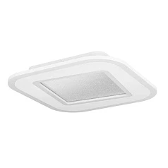 901234 Светодиодный потолочный светильник  MACCHIONI, 20W(LED), 380x380, сталь, пластик, белый/ пластик с эфф. хрусталя, белый, 2700-6500K, 2360lm на заказ в интернет-магазине