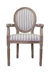 красивый Мягкий стул с подлокотниками Volker Arm Pinstripe