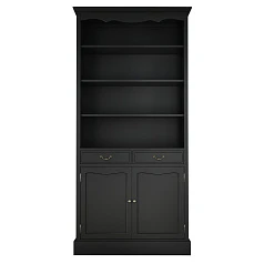 Книжный шкаф "Leontina Black"  арт ST9330BLK в интернет-магазине