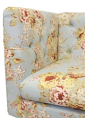 Прямой двухместный диван Rose желтый в интернет-магазине