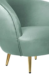 красивое Мягкое кресло Small Benee Green