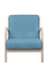 фото Кресло дизайнерское Cody N-blue в интерьере