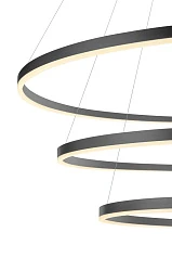 Люстра Orblaze 3 rings 600 black в интернет-магазине