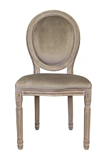 фото Дизайнерский обеденный стул Volker Taupe Classic в интерьере