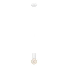 фото 900798 Подвесной светильник (люстра) POZUETA 1, 1X40W (E27), H1100, ?65, сталь, белый