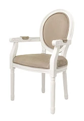 купить стильный Мягкий стул с подлокотниками Volker Arm Taupe