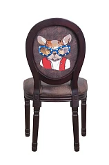 Стул Volker Brownie Bulldog Print в интернет-магазине