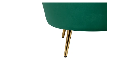 купить Кресло с пуфом ракушка Pearl Green V2