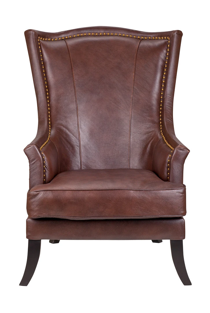 Кожаное кресло коричневое Chester Leather в интернет-магазине