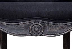 Низкое кресло ретро Kandy Black Old на заказ