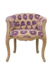 фото Низкое кресло ретро Kandy Purple