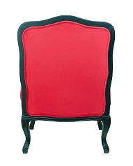 фото Полу кресло модерн Nitro красное в интерьере