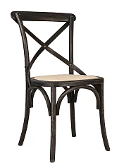 красивый Стул Cross Back Black Brush