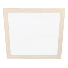 99472 Потолочный светильник PIGLIONASS, LED 32W, 4700lm, L645, B645, H55, сталь/пластик/дерево, белы на заказ в интернет-магазине