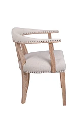 красивые Мягкий стул с подлокотниками Tanner Beige