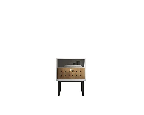купить Тумбочка с ящиком KOTO арт KT01 Белый