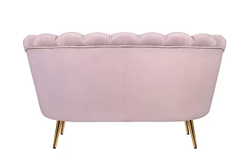 Диван ракушка Pearl Double Pink в интерьере