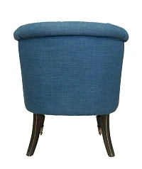 Низкое кресло каминное Aviana Indigo синий