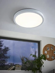 купить 97262 Светодиодный накладной светильник FUEVA 1, 25W(LED), 2500lm, ?400, H30, алюминий, белый/пластик, в интернет-магазине