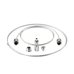 фото 61355 Аксессуар для подвесного светильника SALOBRENA 1, L1300, сталь, хром (комплект 2шт.)