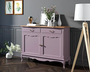 купить красивый Комод "Leontina Lavanda" с ящиками арт ST9329L в интернет-магазине