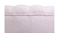 купить Низкое кресло ракушка Pearl Pink Boucle на черных ножках