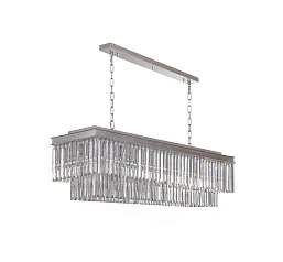 Люстра Odeon L110 Silver в интерьере