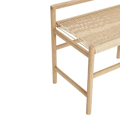 красивые СКАМЬЯ HERITAGE HUBSCH БОЛЬШАЯ, НАТУРАЛЬНЫЙ на заказ