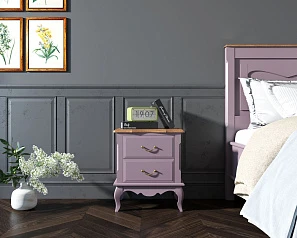 купить красивые Тумба leontina Lavanda на два ящика арт ST9302/2L в интернет-магазине