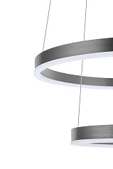 Люстра Orblaze 2 rings 800 black в интернет-магазине
