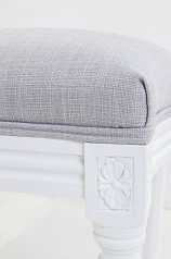 купить стильные Дизайнерский обеденный стул Miro White and Grey в интернет-магазине