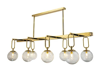 фото Люстра Sebastian 8 Gold в интерьере