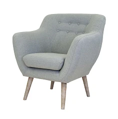 купить стильное Низкое кресло Fuller Grey
