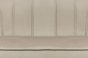 заказать Дизайнерский диван Pearl Double Taupe на черных ножках