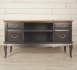 купить Комод под TV «Leontina Black»  арт ST9328BLK