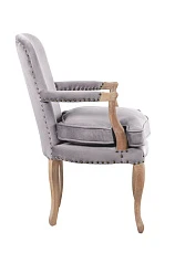 Мягкое полукресло с подлокотниками Anver Oak Grey