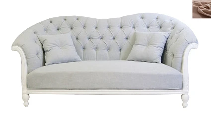 красивый Французский диван Velina коричневый в интернет-магазине