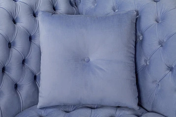 купить красивый Двухместный диван Lina Blue-B синий в интернет-магазине