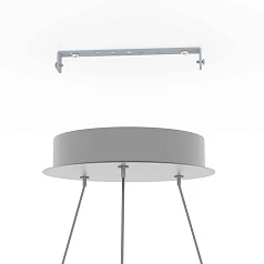 заказать 390247 Люстра диммируемая MONTEMILONE