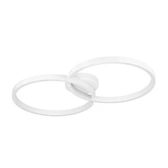 заказать стильные 900954 Потолочный светильник AMANDOLO, 19,5W(LED), 2400lm, L675, B380, H65, алюминий, сталь, белый/пластик, белый