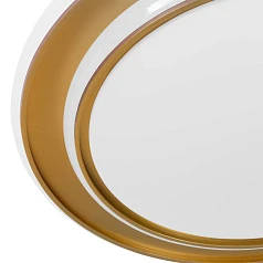 902044 Светодиодный настенно-потолочный светильник с регулировкой цветовой температуры MOSCHETTA, 24W(LED), ?400,2700K, 4000K, 6500K, 2800lm, сталь, з в интернет-магазине