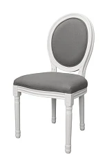 Дизайнерский обеденный стул модерн Volker Grey and White на заказ
