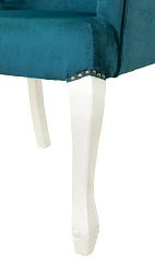 купить красивые Классическое кресло Deron Blue and White в интернет-магазине